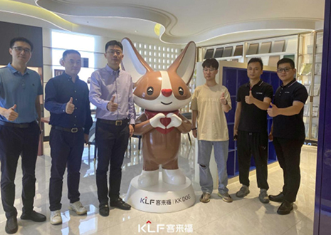 熱烈歡迎中國建博會領(lǐng)導(dǎo)一行蒞臨客來福智能科技股份有限公司參觀指導(dǎo)！